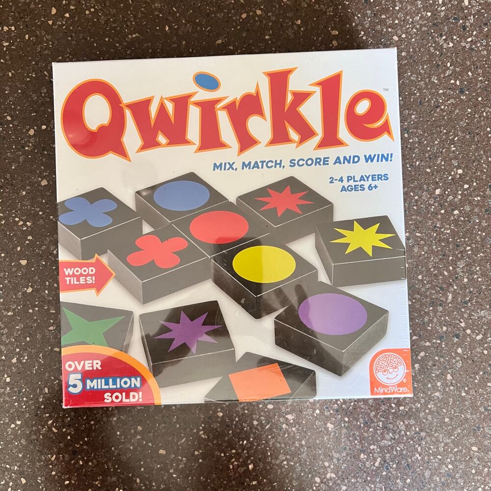 Qwirkle MindWare Board Game Brand New! Never Opened!